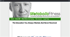 Desktop Screenshot of metabolicfitnesspro.com